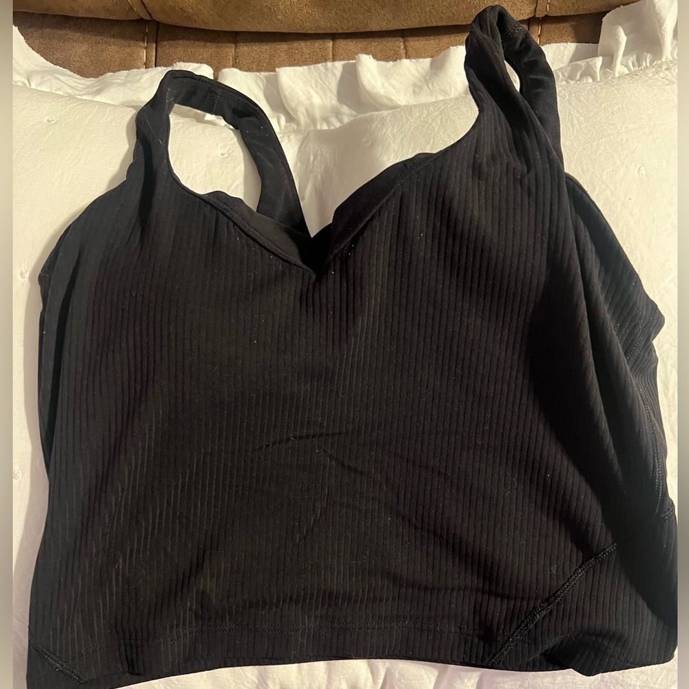 Lululemon Align Ribbed Tank Size 6 Black